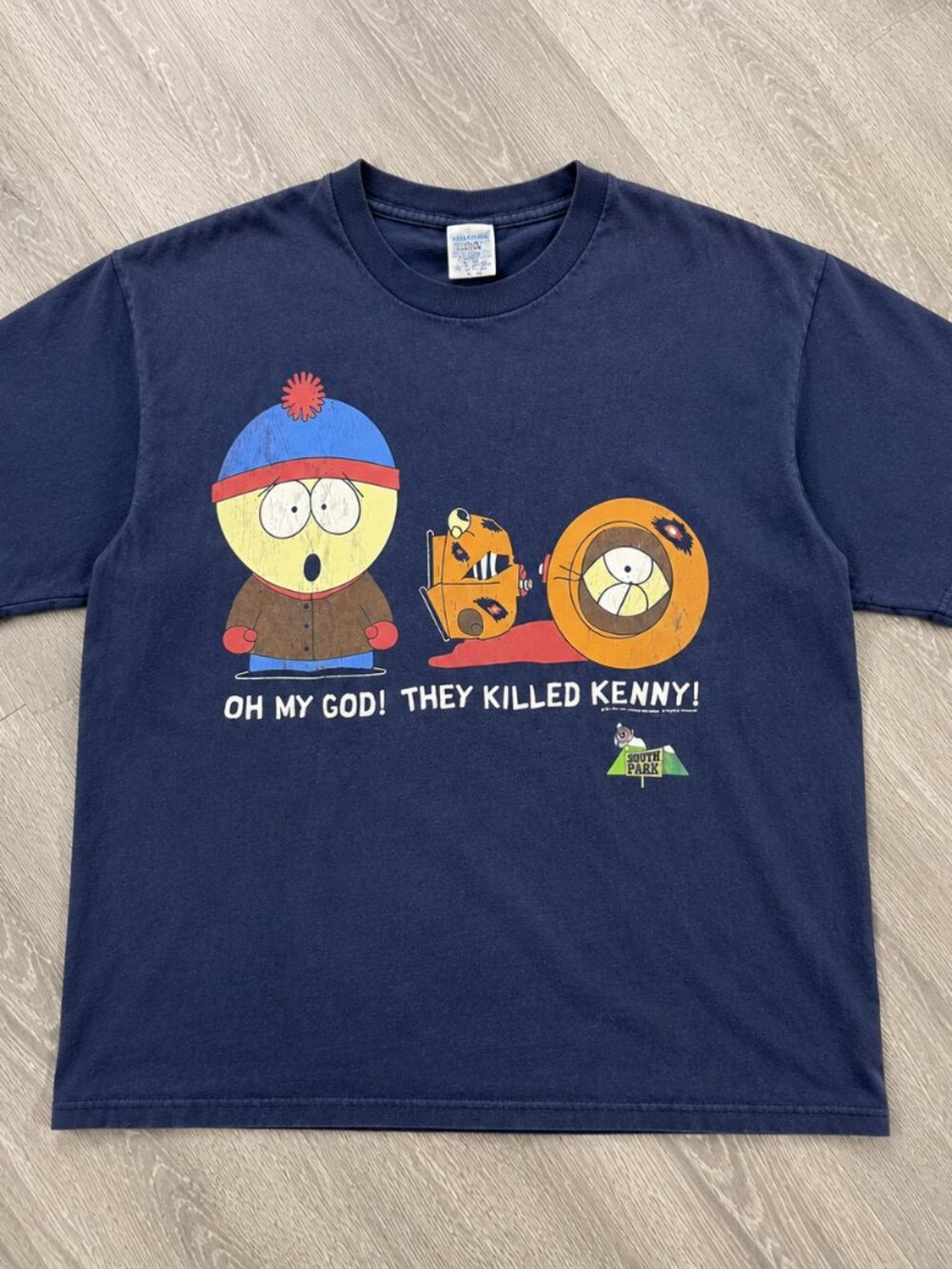 Vintage South Park Shirt, Oh My God They Killed Kenny Tee, Retro Cartoon Graphic